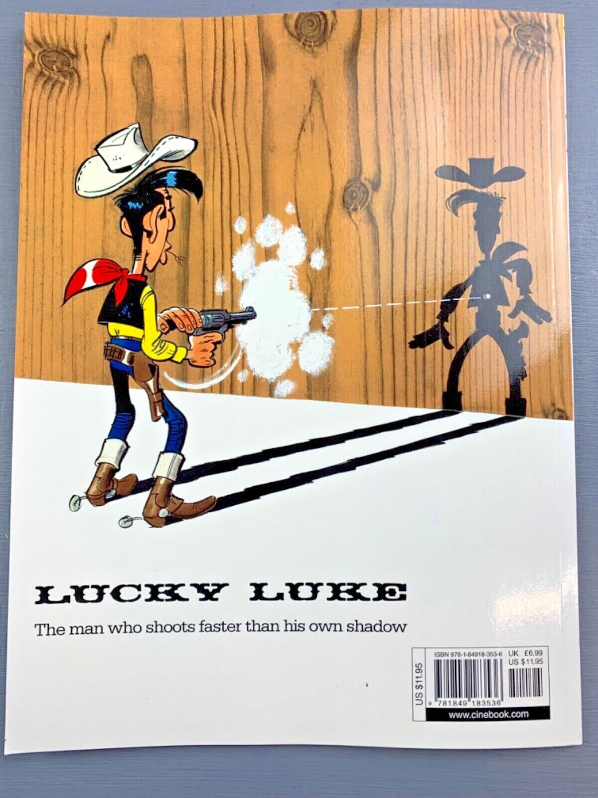 65 Ghost Hunt Lucky Luke Cinebook Paperback UK Comic Book