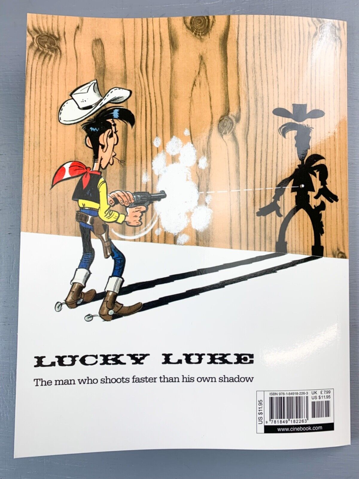 Lucky Luke Volume 50: Seven Stories - Cinebook Paperback UK Comic Book