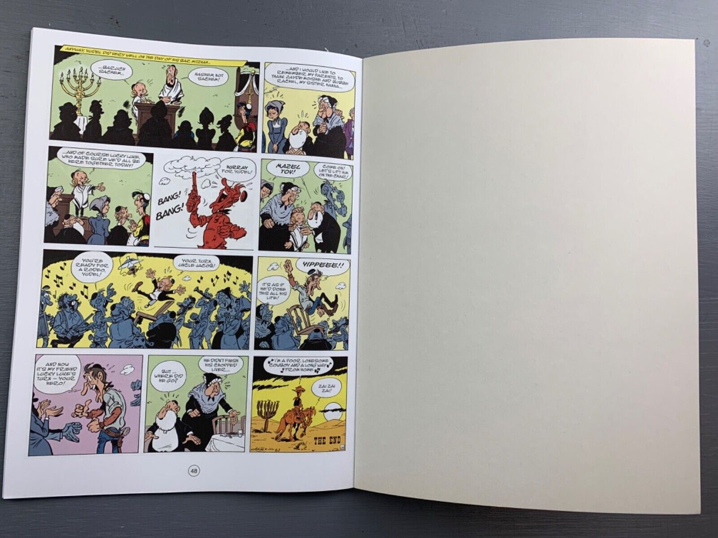 Lucky Luke Volume 66: The Promised Land - Cinebook Paperback UK Comic Book