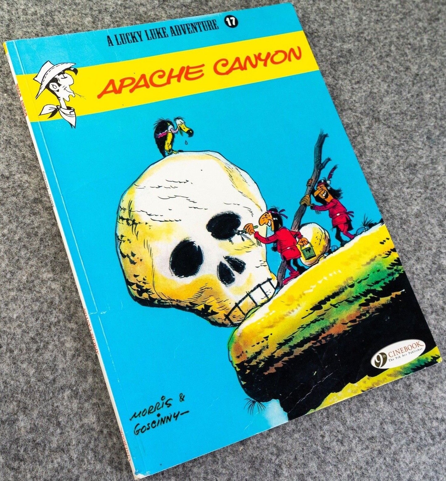 Lucky Luke Volume 17: Apache Canyon - Cinebook Paperback UK Comic Book