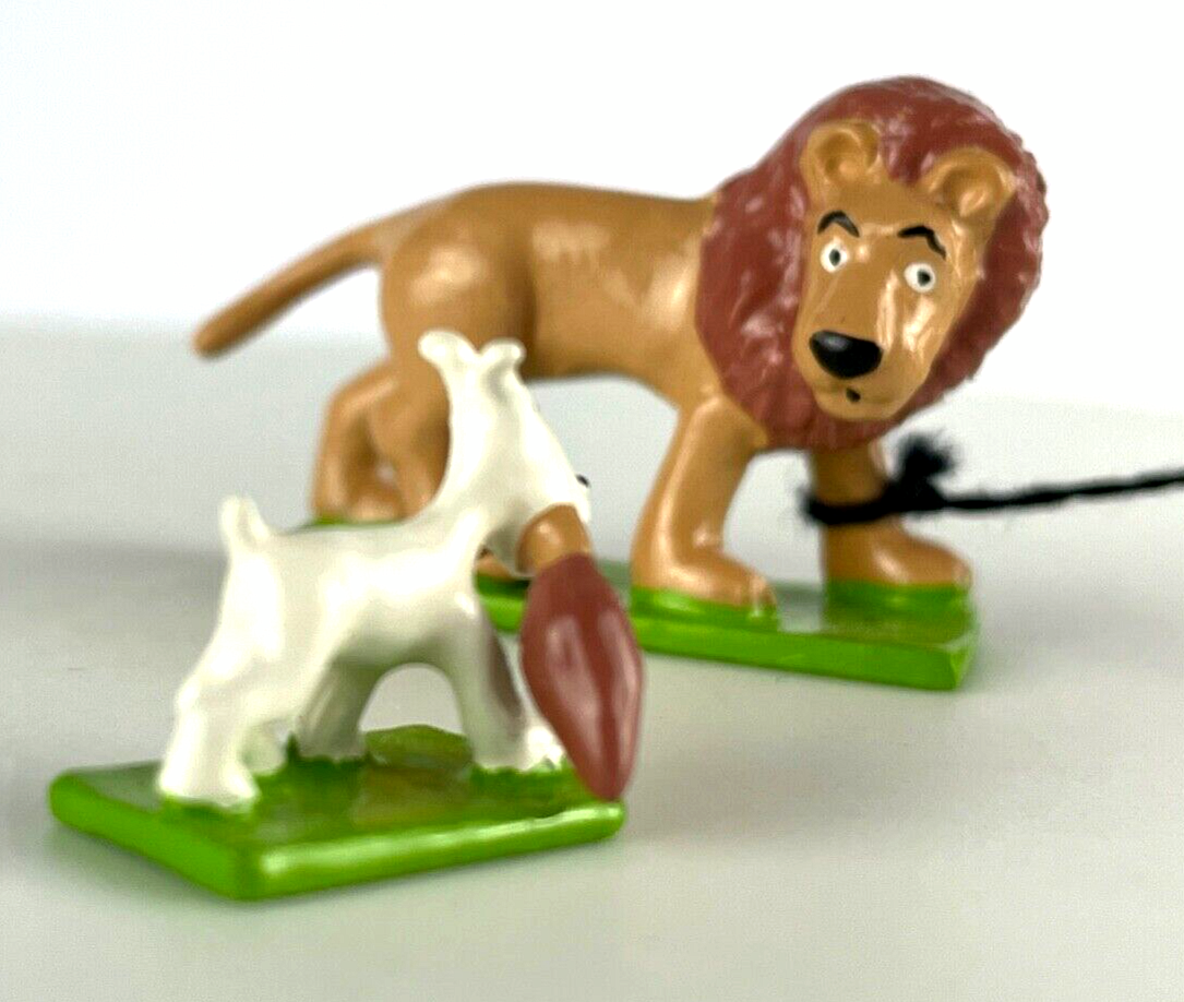 Pixi Mini Serie Tintin Set 46244 "Tintin Au Congo" 2009 6x Metal Figurines RARE