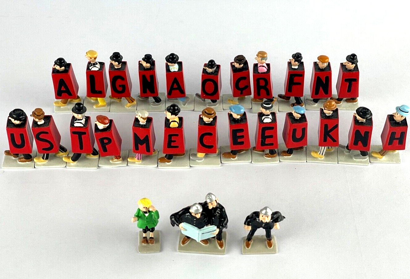 Pixi Mini Serie Tintin Set 46236 "Quick & Flupke Vendetta" 2008 28x Metal Figure