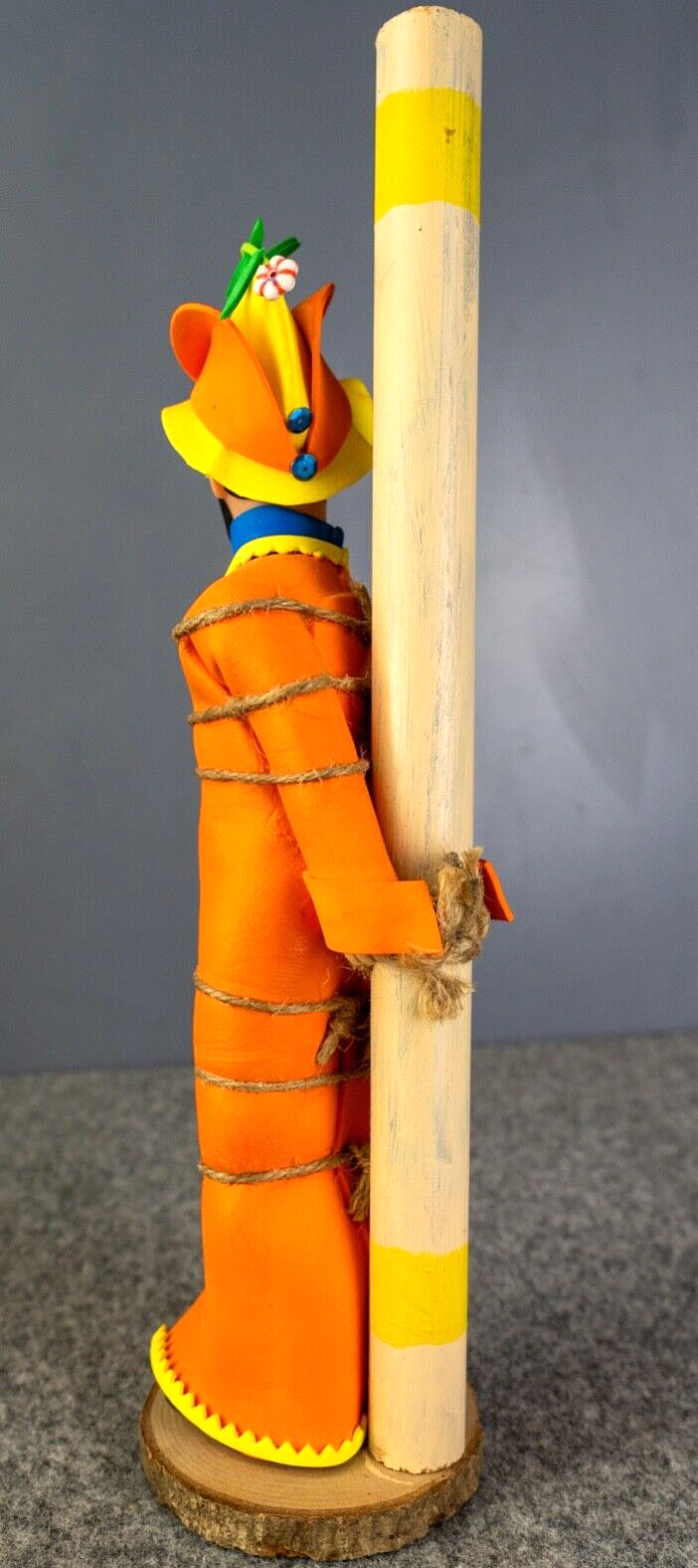 Rare set of 2 Tintin Tyco Dolls: Haddock & Calculus in Prisoners Sun custom 1995