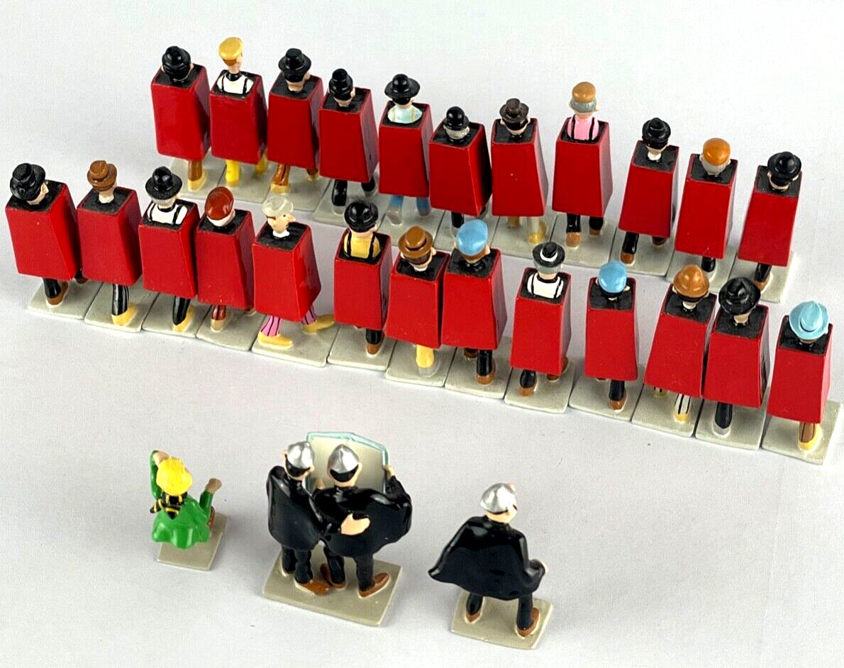 Pixi Mini Serie Tintin Set 46236 "Quick & Flupke Vendetta" 2008 28x Metal Figure