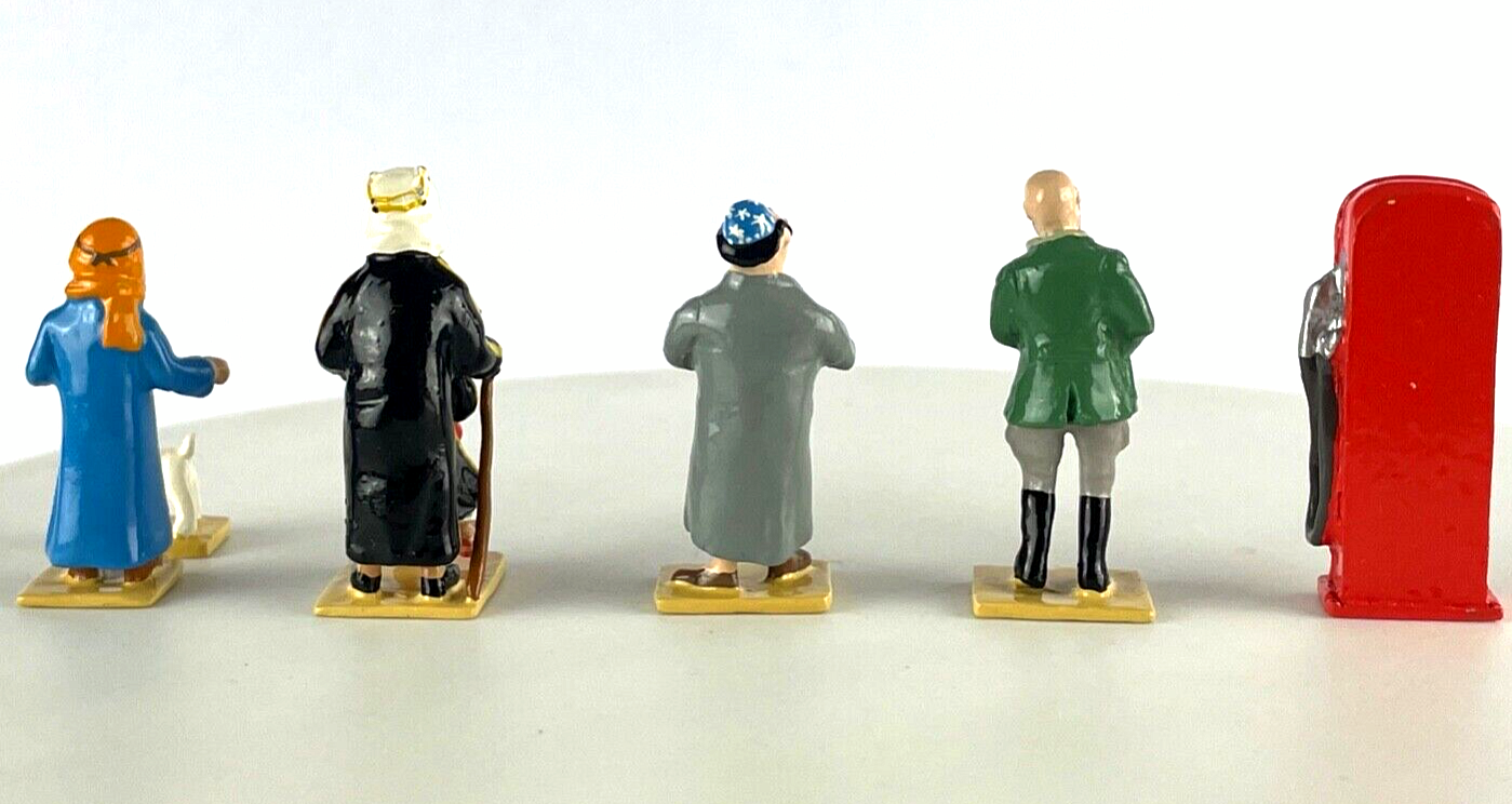 Pixi Mini Serie Tintin Set 46238 "Au Pays L' Or Noir" 2009 6x Metal Figurines