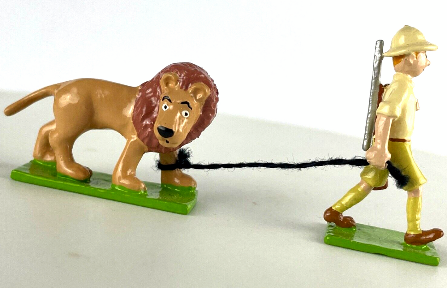 Pixi Mini Serie Tintin Set 46244 "Tintin Au Congo" 2009 6x Metal Figurines RARE