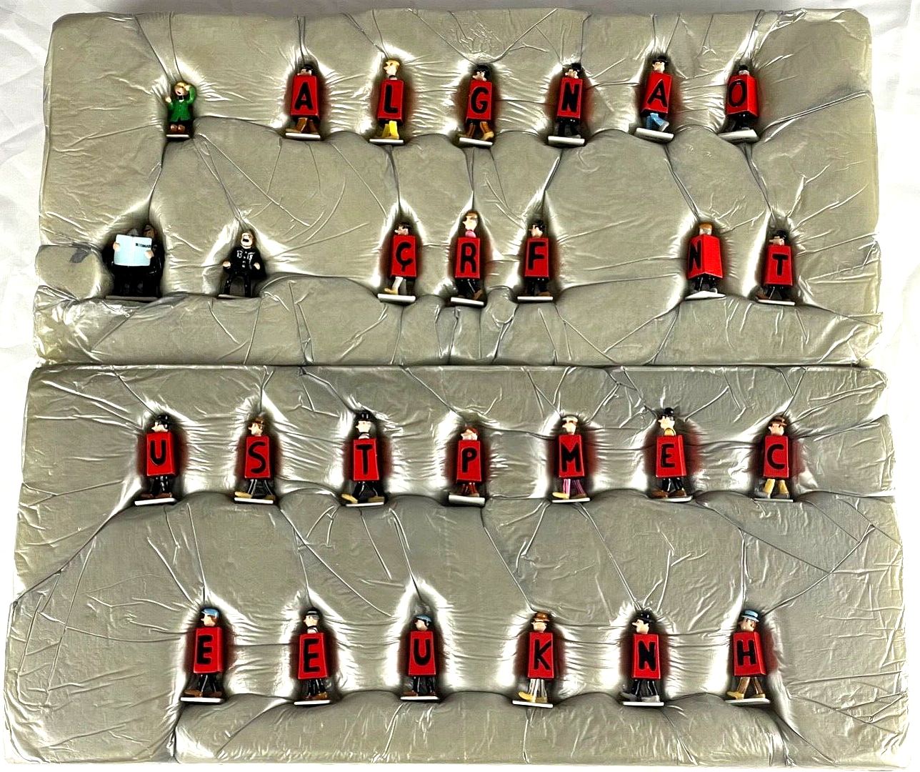 Pixi Mini Serie Tintin Set 46236 "Quick & Flupke Vendetta" 2008 28x Metal Figure