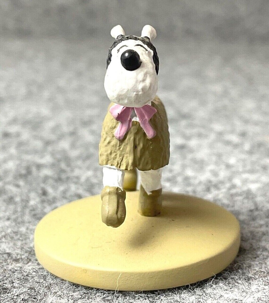 Tintin Figurine Officielle # 61 Wooly Snowy: Shooting Star Herge Resin Model