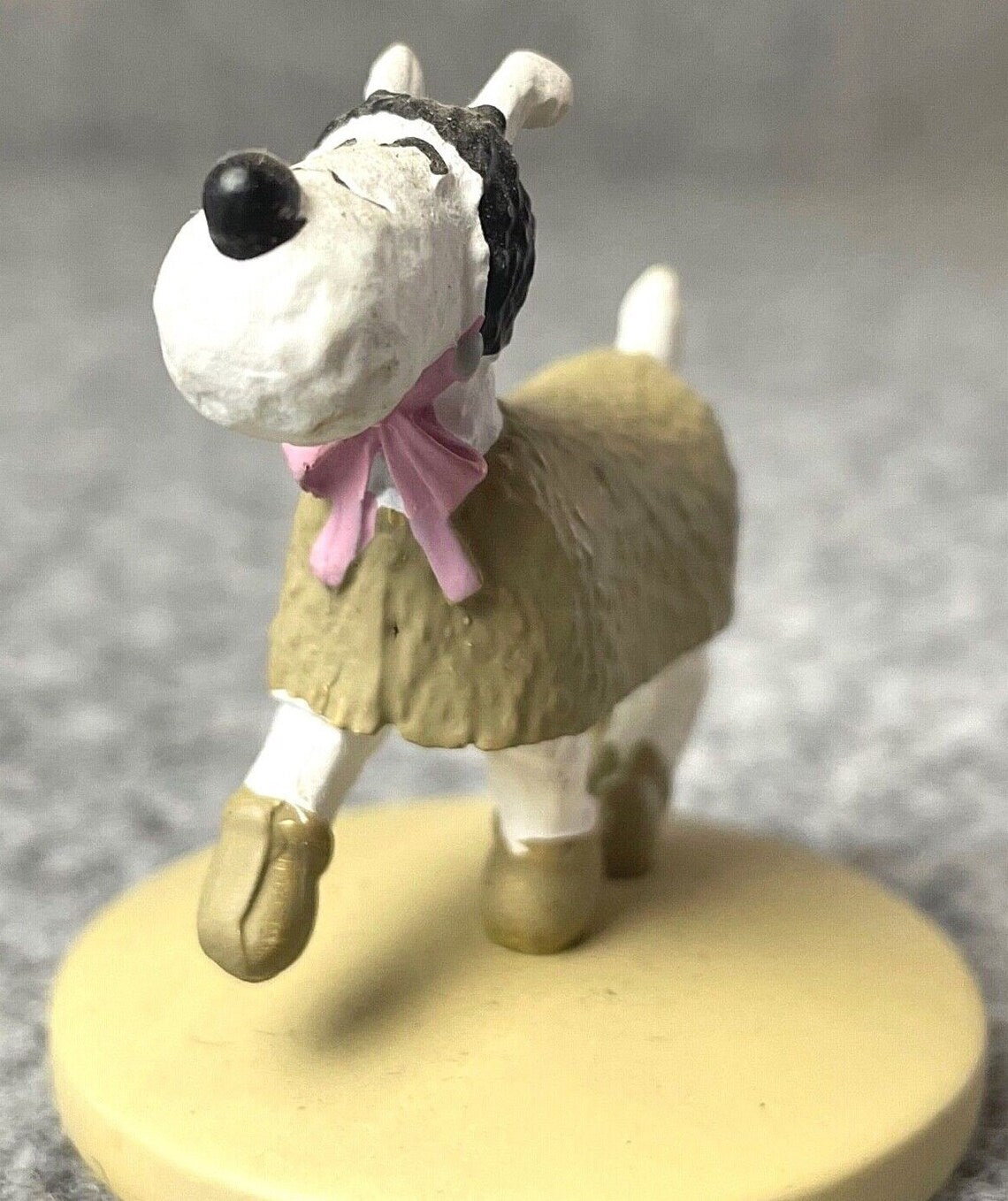 Tintin Figurine Officielle # 61 Wooly Snowy: Shooting Star Herge Resin Model
