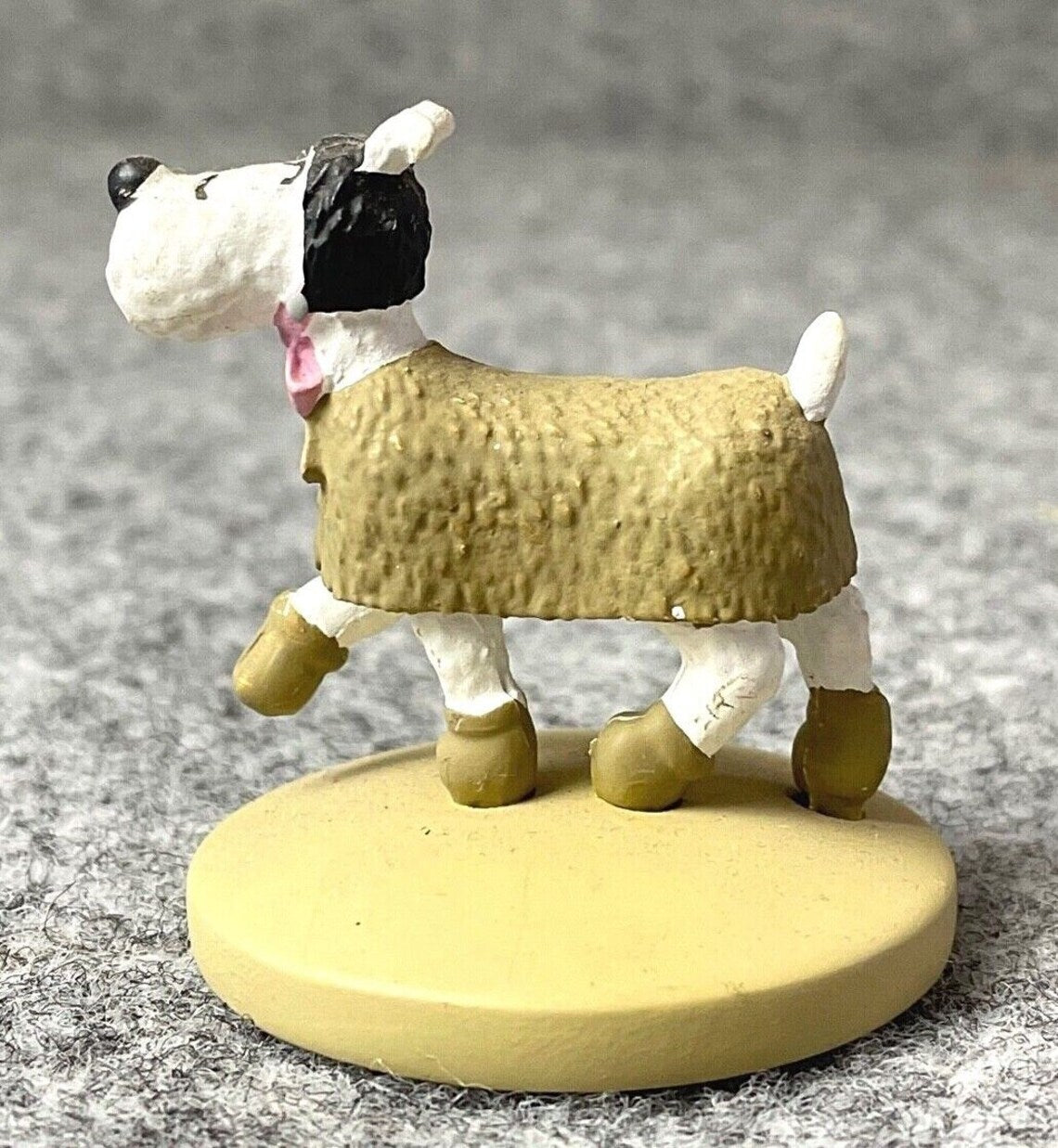 Tintin Figurine Officielle # 61 Wooly Snowy: Shooting Star Herge Resin Model