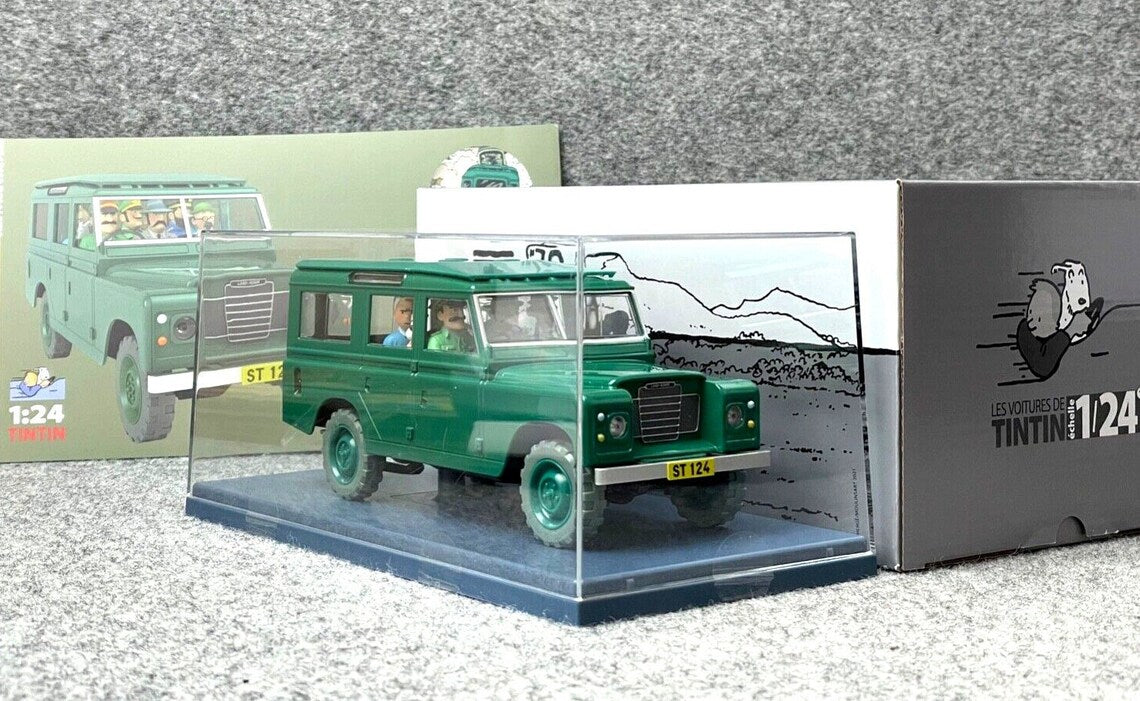 VOITURE TINTIN 1/24 29957 Land Rover Defender: Picaros Hachette Car #5 –  EuroComiX