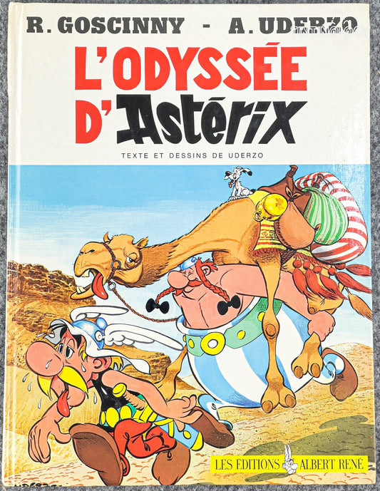 L' Odyssee D' Asterix - Editions Albert Rene 1981 1st Belgian Edition Rare Hardback Book EO