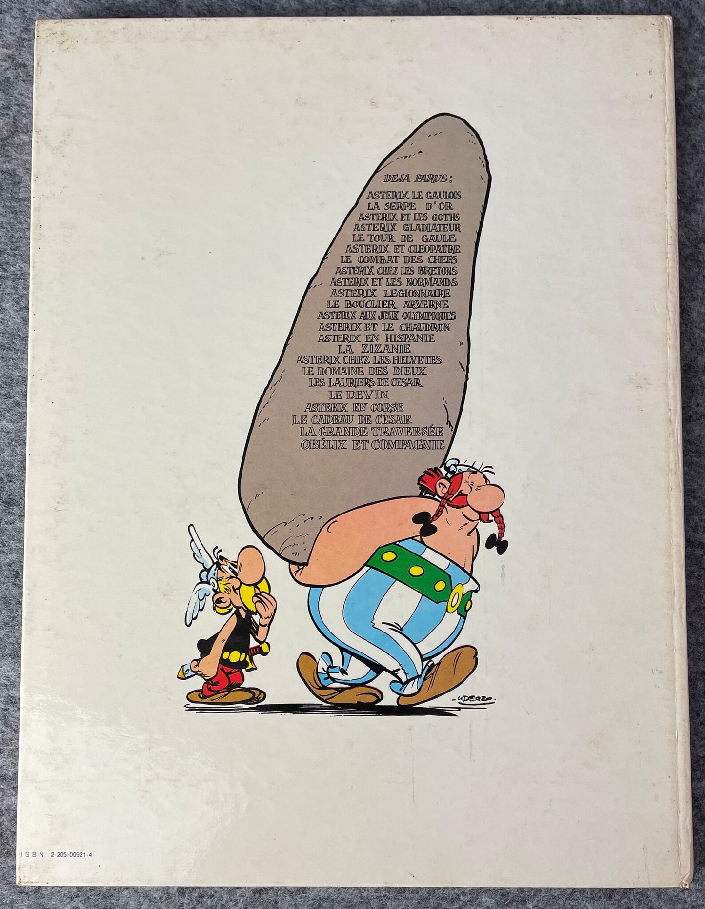 Obélix et Compagnie 1976 1st Belgian Edition Dargaud Hardback Asterix Book EO
