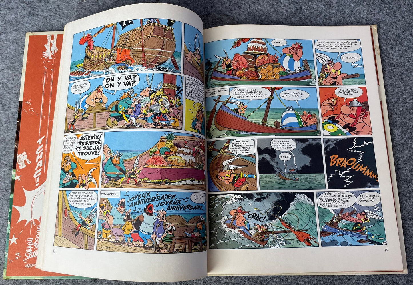La Grande Traversee: Dargaud 1975 1st Belgian Edition Rare Asterix HB EO