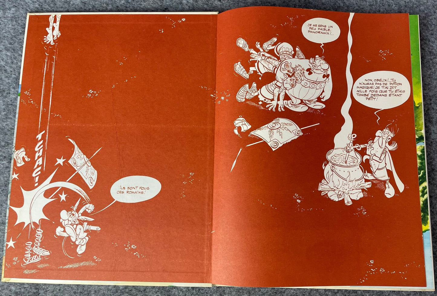 Obélix et Compagnie 1976 1st Belgian Edition Dargaud Hardback Asterix Book EO