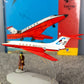 Hachette Tintin Plane #2 Carriedas 160 Jet: Flight 714 Model Avion +Figure