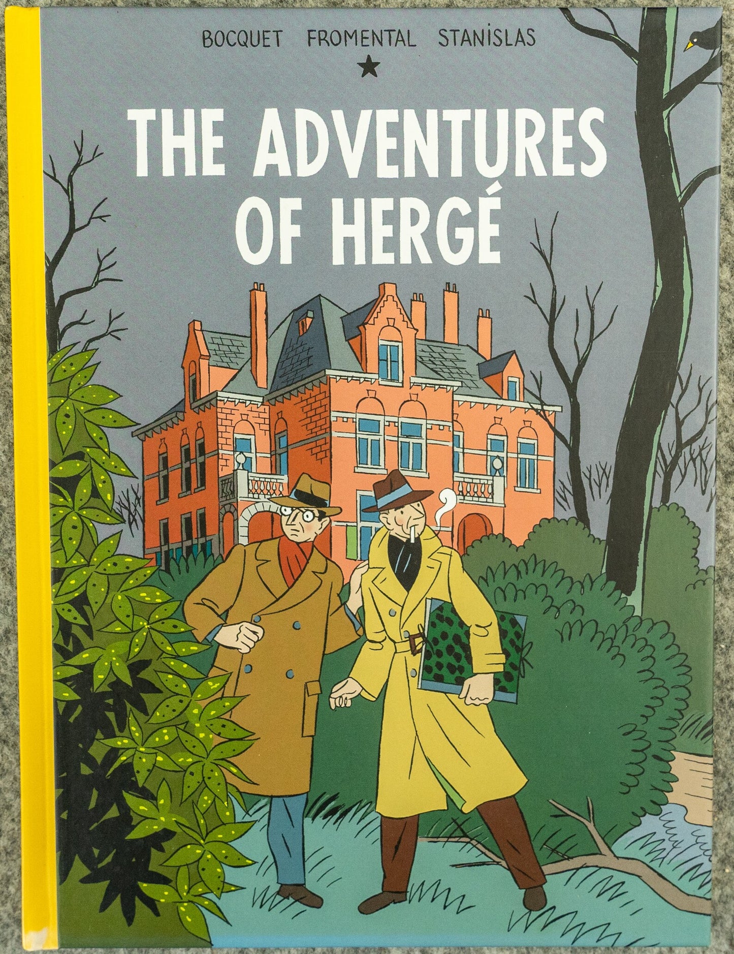 The Adventures of Herge: 2011 1st English Edition HB by Bocquet EO Tintin Book