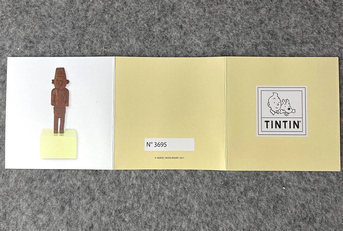 Statuette Moulinsart 46001 Arumbaya Fetisch: Icones 2017 Tintin 19cm Resin Model