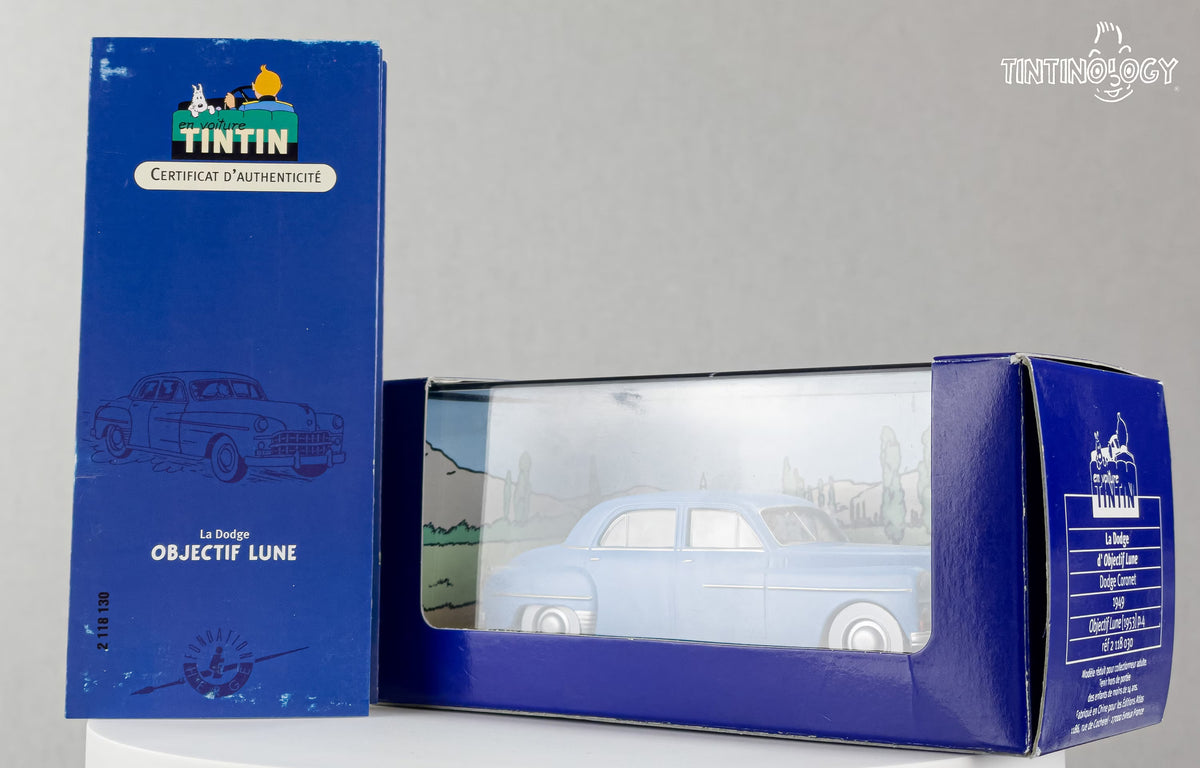 ATLAS TINTIN CAR # 30 Dodge Coronet - Destination Moon Herge model car 1/43