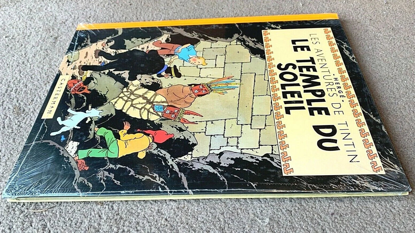Temple Du Soleil - Rare Facsimile 1st Colour Edition Hardback Tintin Book 2002 EO