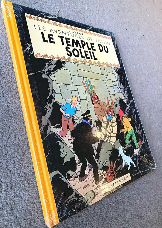 Temple Du Soleil - Rare Facsimile 1st Colour Edition Hardback Tintin Book 2002 EO