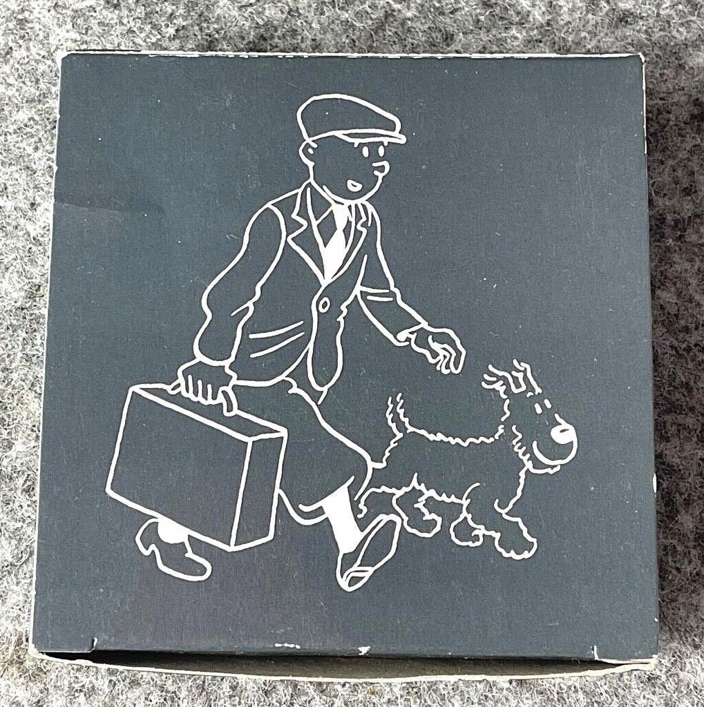 ARCHIVES TINTIN 2D Metal Figurine: Tintin Rejoicing Shooting Star ML Model Figure