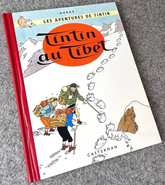 Tintin Au Tibet - Rare Facsimile 1st Colour Edition Hardback Tintin Book 2002 Belge EO