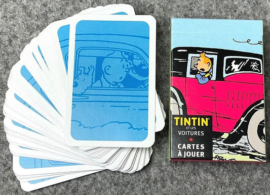 Moulinsart Playing Card Set: Cars of Tintin Cards 0006 ML Hergé