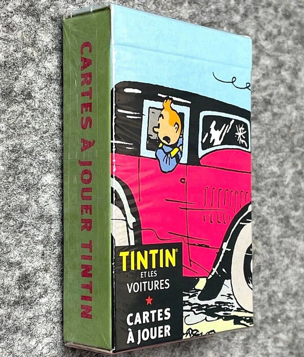 Moulinsart Playing Card Set: Cars of Tintin Cards 0006 ML Hergé
