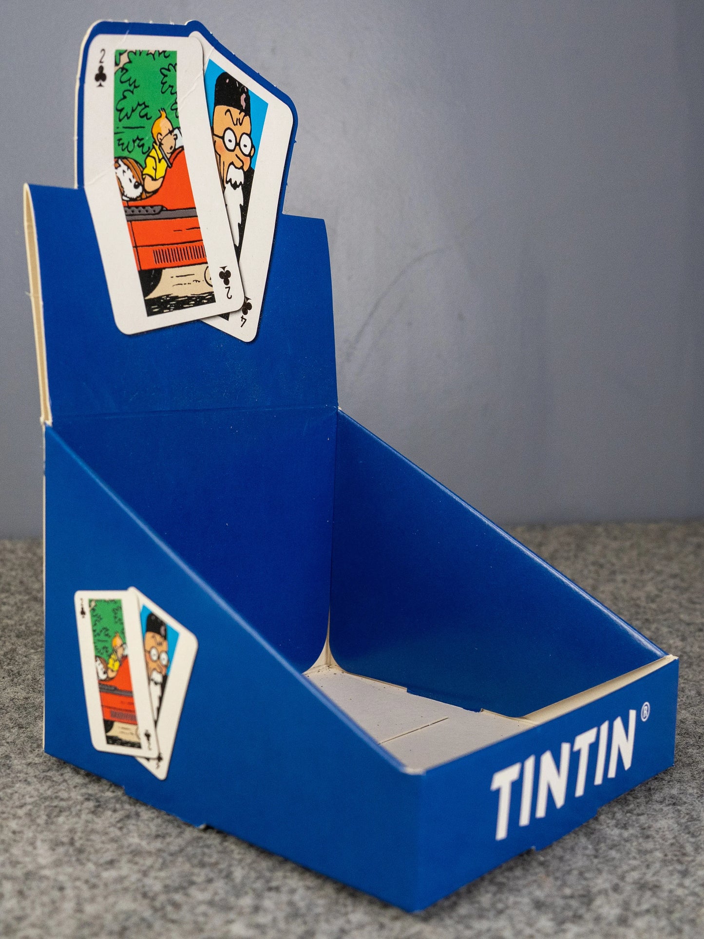 Moulinsart Playing Card Set Display Box: Authentic Display for Tintin Playing Cards ML Hergé