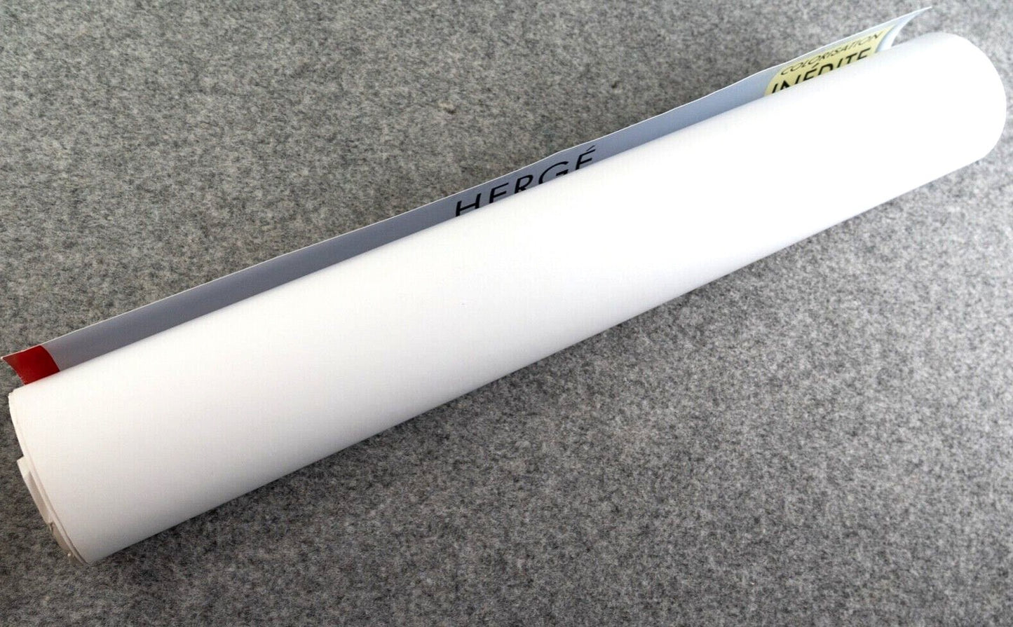 Rare Ltd Moulinsart Poster: Tintin En Amerique Colour - Train ride Herge 50x70cm