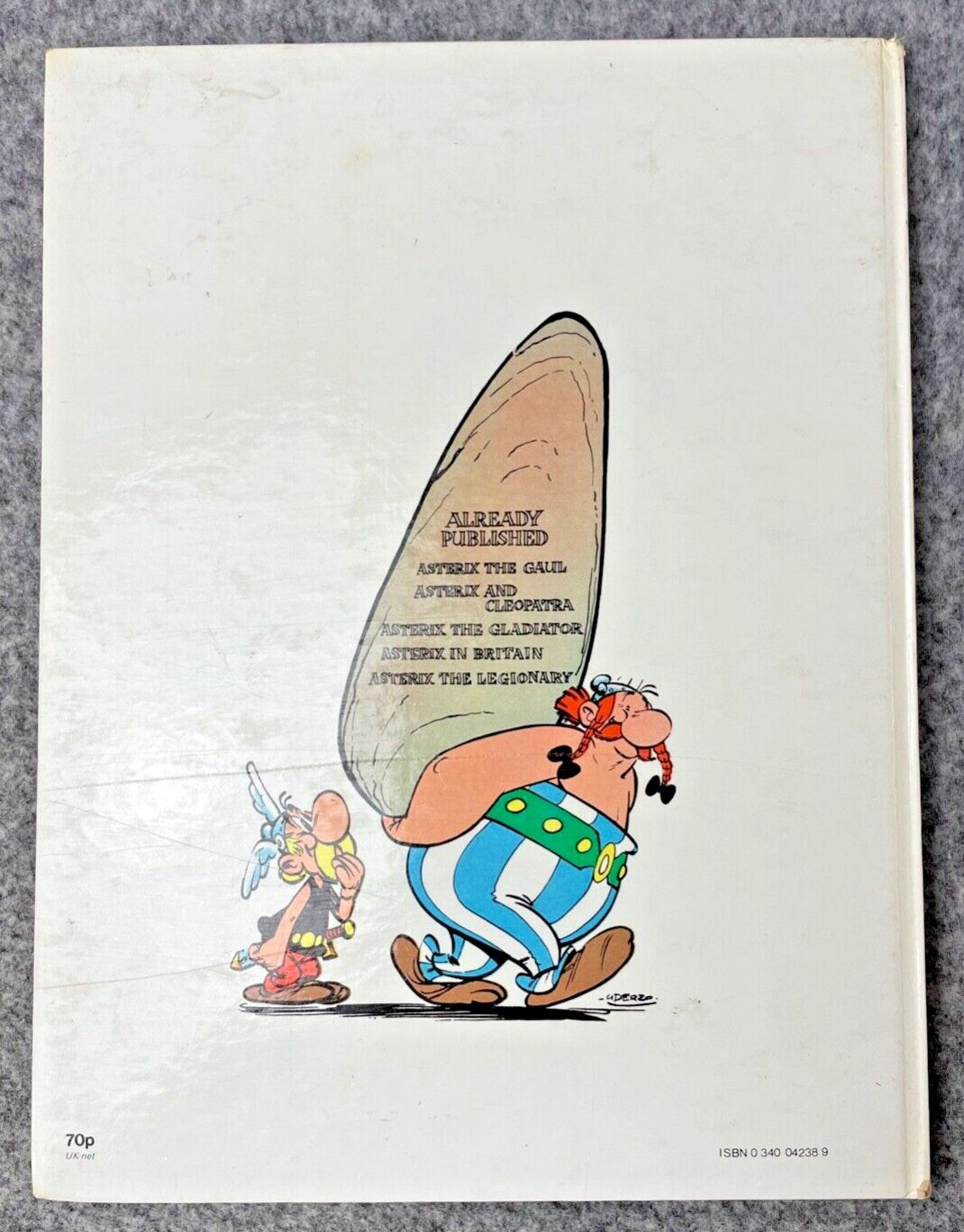 Asterix and the Big Fight: 1971 Brockhampton 1st UK Edition HB Book EO Uderzo
