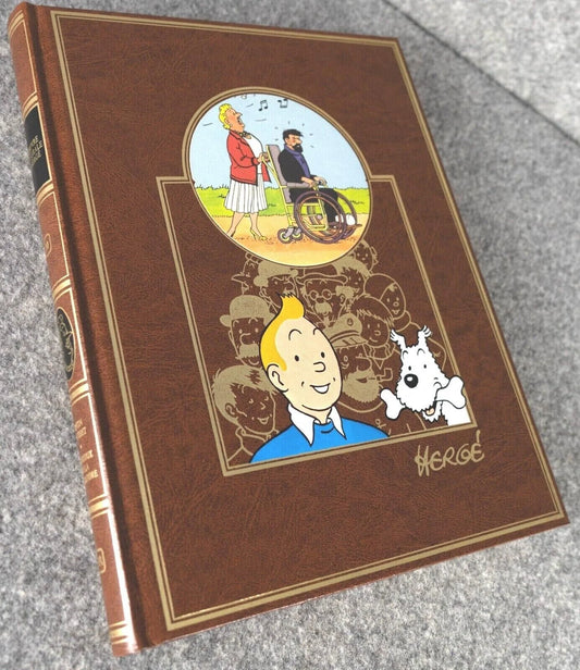 Rombaldi Tintin Volume 10: Tibet, Castafiore Emerald, Carte Voeux + Q&F - 1st Edition 1986 Herge EO