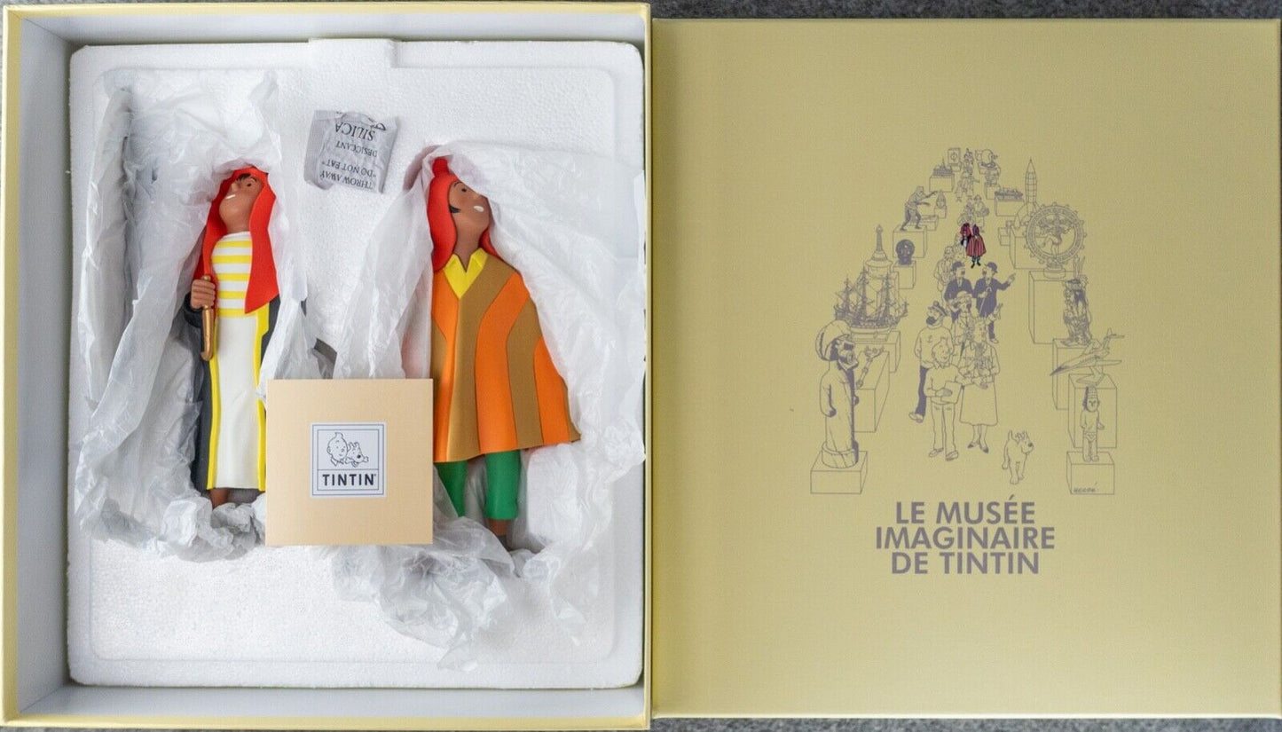 Statuette Moulinsart 46015 Abdullah & Zorriino Musee Imaginaire 2021 Tintin Resin Model