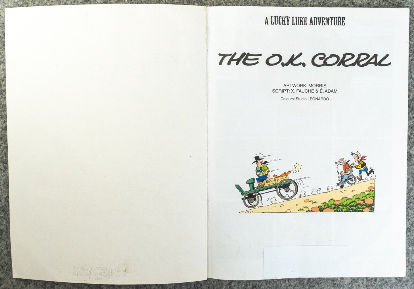 Lucky Luke Volume 70: The O.K. Corral - Cinebook Paperback UK Comic Book