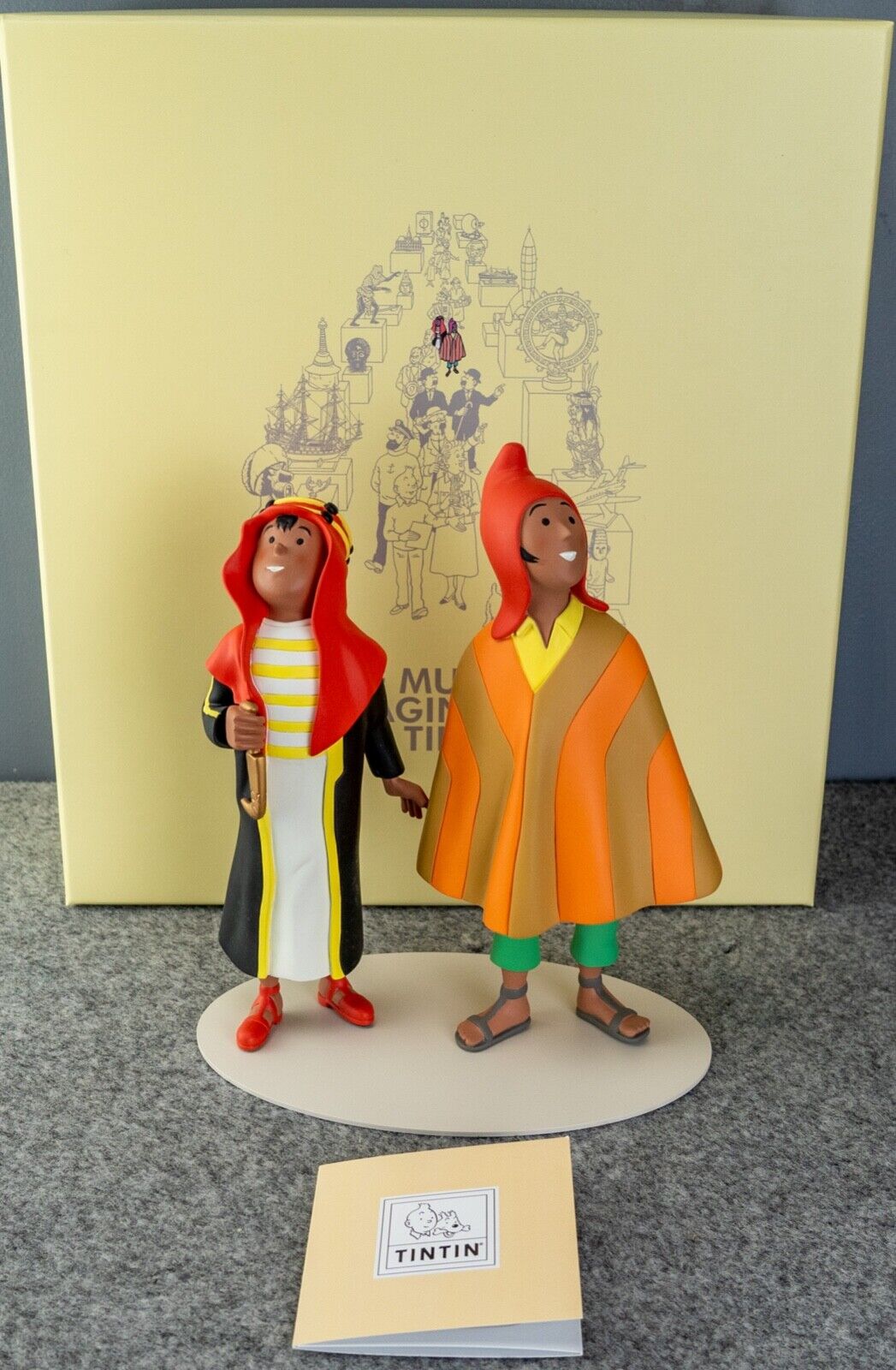 Statuette Moulinsart 46015 Abdullah & Zorriino Musee Imaginaire 2021 Tintin Resin Model