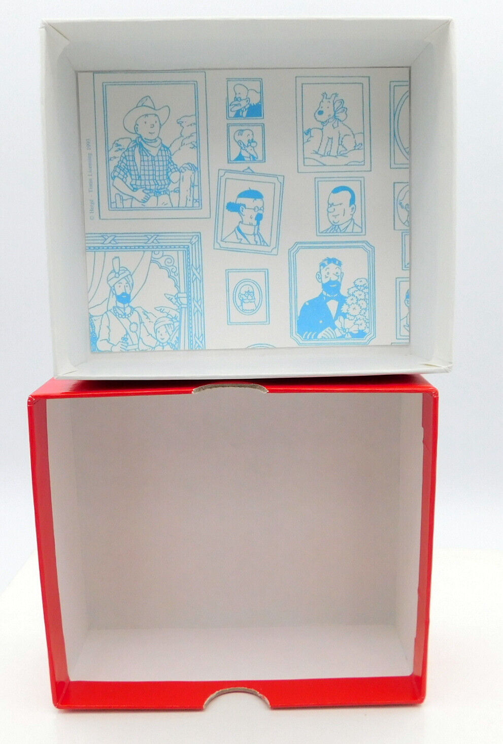 Pixi Figurine 4545 "Tintin et Milou Valise" Broken Ear 1994 Rare Metal Figure