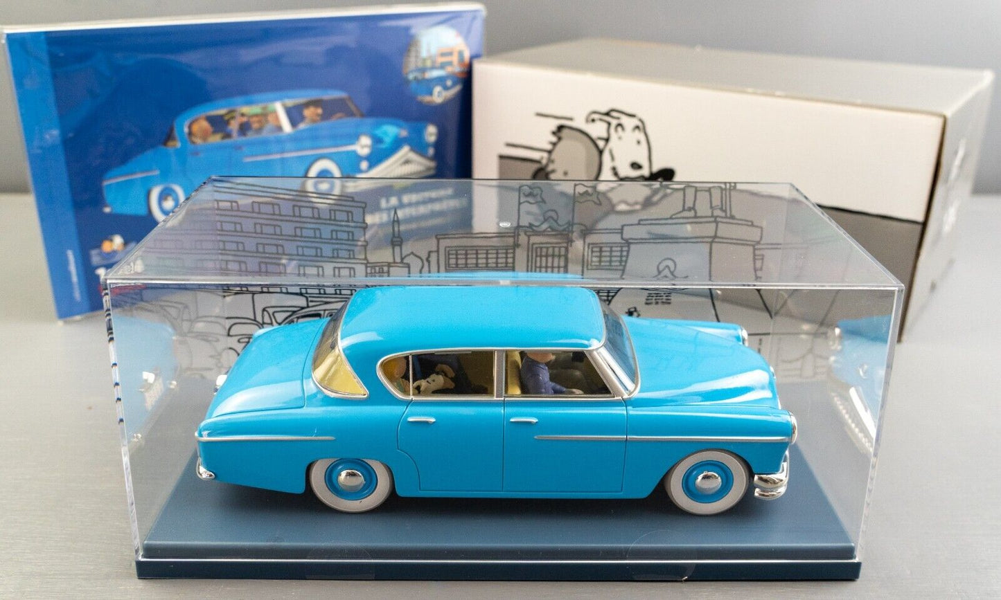 VOITURE TINTIN 1/24 29934 The Interpreters Car: Calculus Affair Hachette car #34