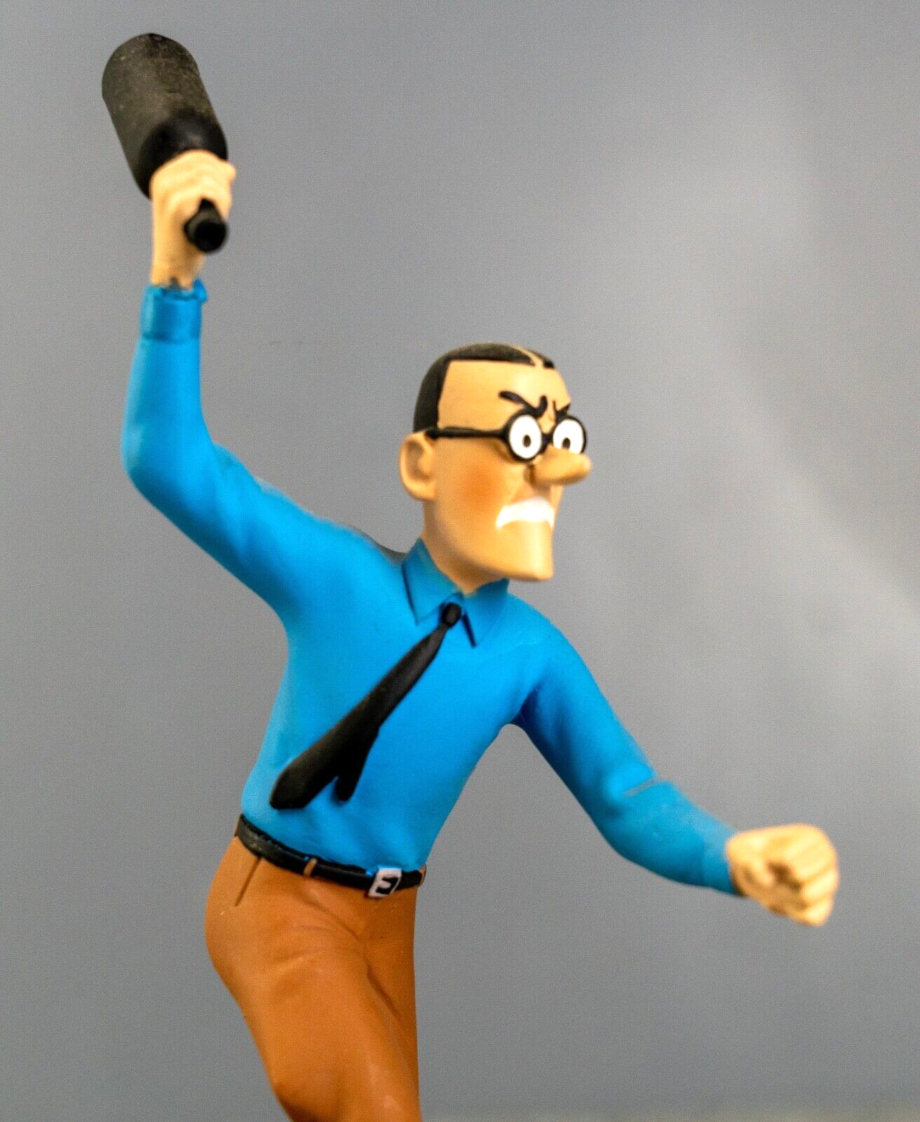 Tintin Figurines Officielle # 47 Bobby Smiles: America Herge model Moulinsart