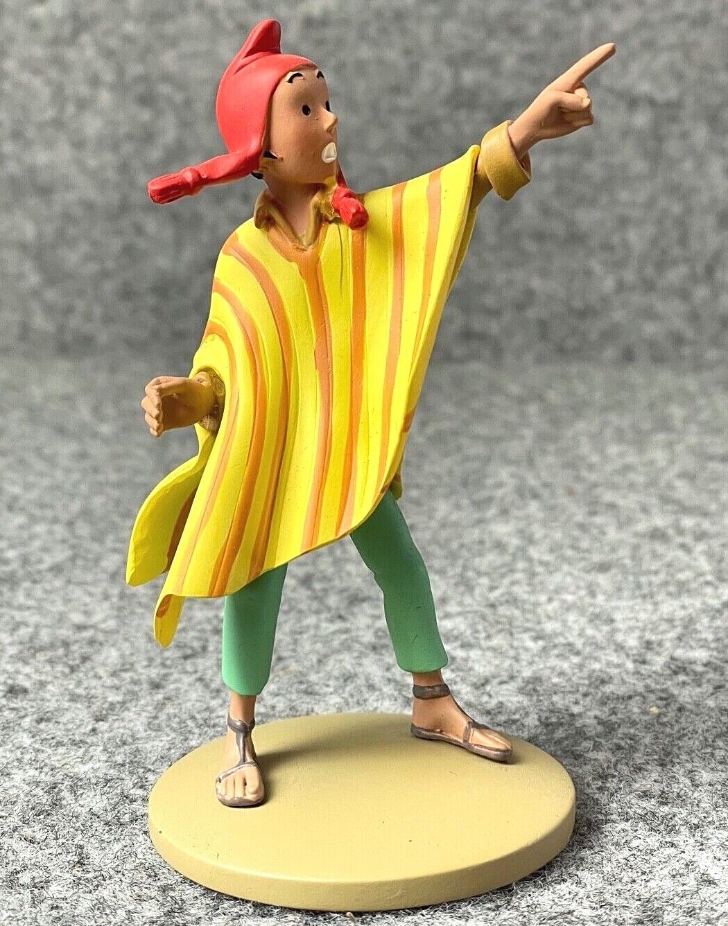 Tintin Figurine Officielle # 53 Zorrino - Prisoners Sun Resin Model Figure