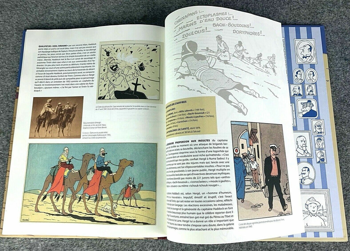 Crabe Aux Pinces D' Or 80 Years of Haddock 1st Facsimile Edition HB Tintin Book Herge EO