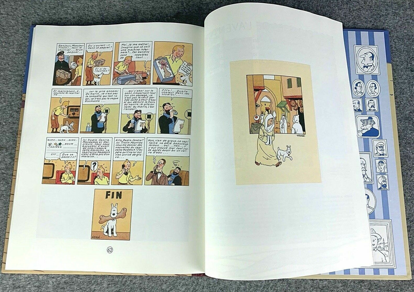 Crabe Aux Pinces D' Or 80 Years of Haddock 1st Facsimile Edition HB Tintin Book Herge EO