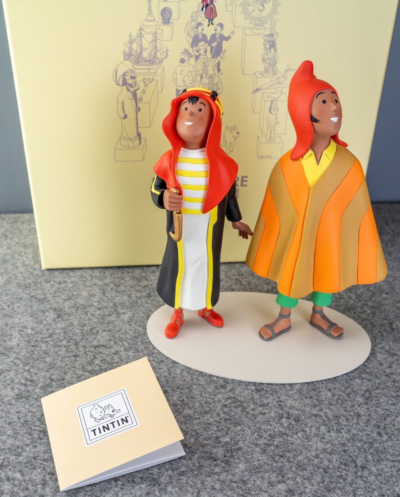 Statuette Moulinsart 46015 Abdullah & Zorriino Musee Imaginaire 2021 Tintin Resin Model