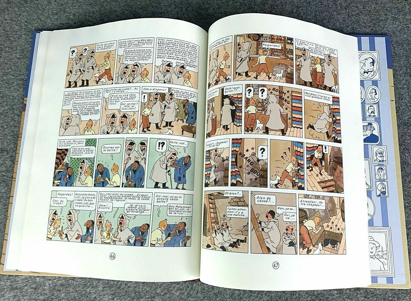 Crabe Aux Pinces D' Or 80 Years of Haddock 1st Facsimile Edition HB Tintin Book Herge EO