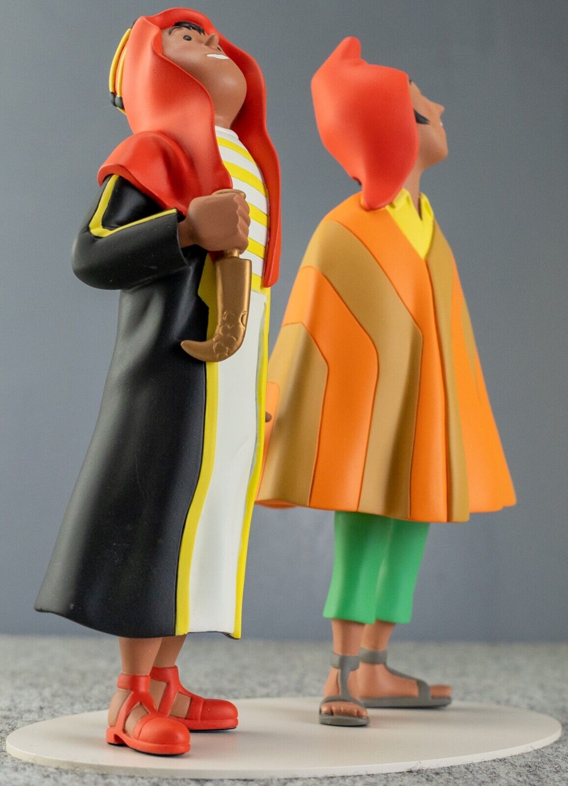 Statuette Moulinsart 46015 Abdullah & Zorriino Musee Imaginaire 2021 Tintin Resin Model