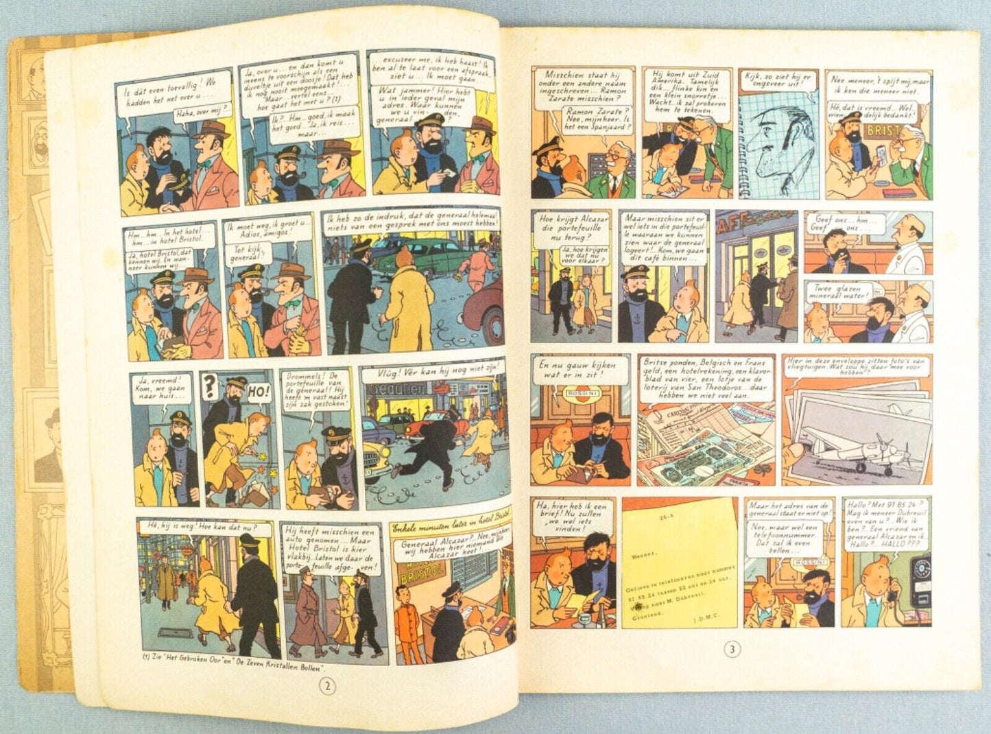 Kuifje: Cokes In Voorraad 1963 Casterman Early Dutch Paperback Edition Tintin by Herge