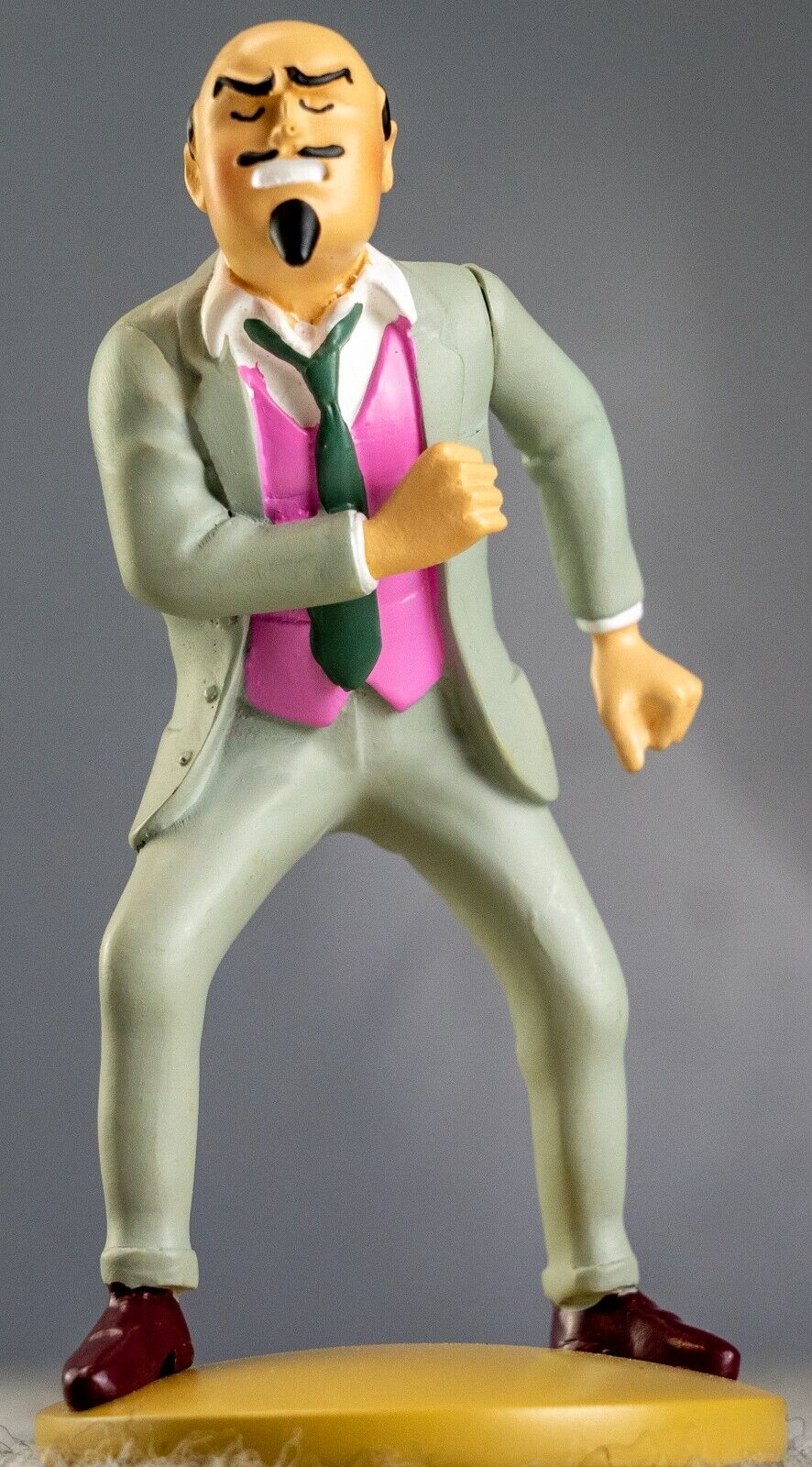 Tintin Figurine Moulinsart 42237 Dr. Muller - Black Island 12cm Resin Figure 12