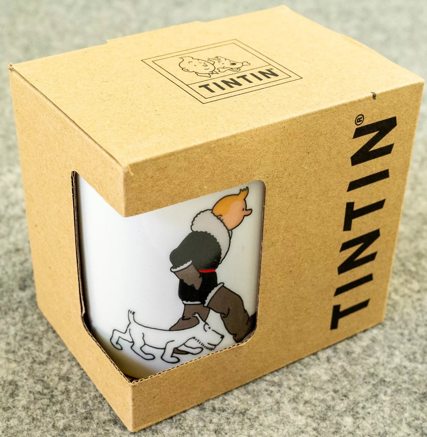 Moulinsart Tintin Mug: Tintin Soviets 47988 B&W Colourised Mug 2022