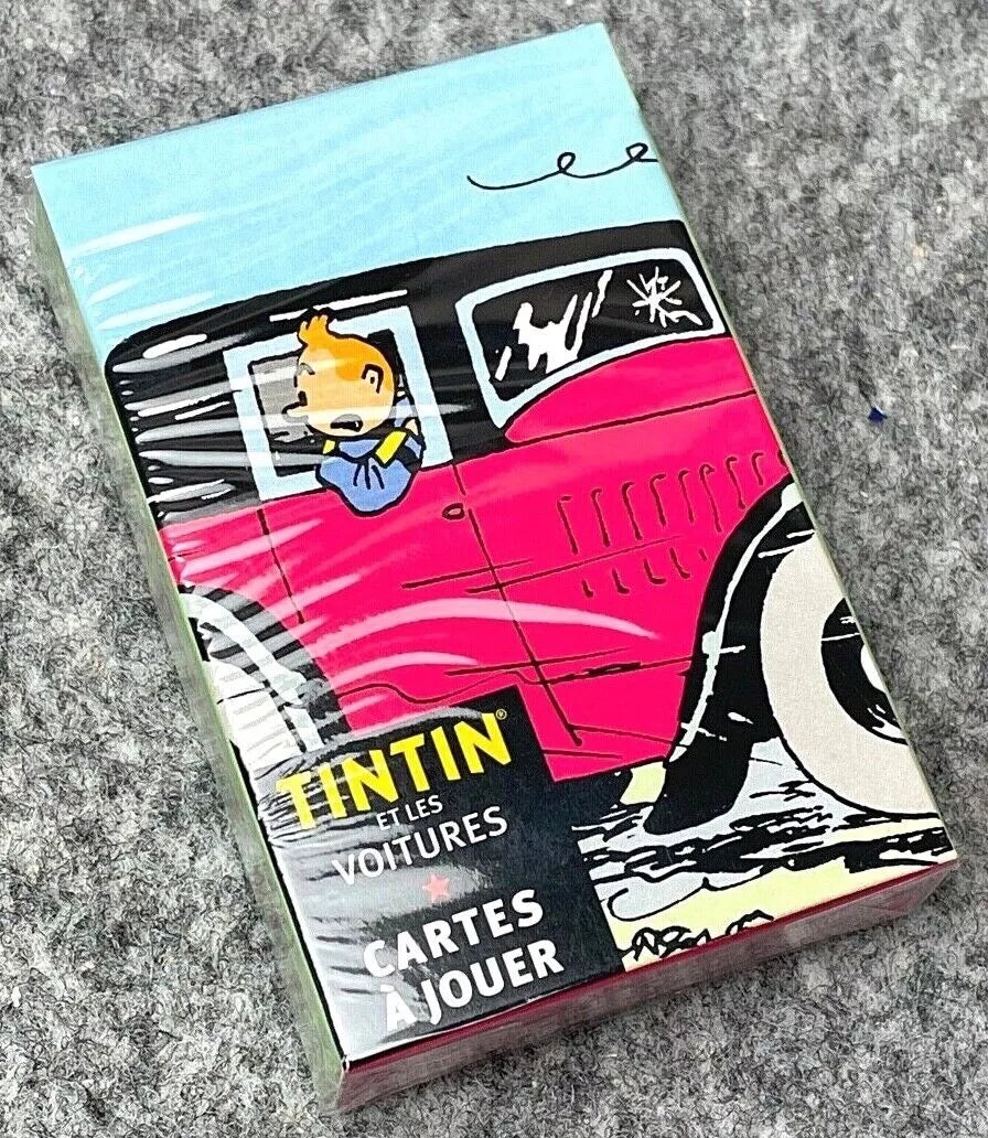 Moulinsart Playing Card Set: Cars of Tintin Cards 0006 ML Hergé