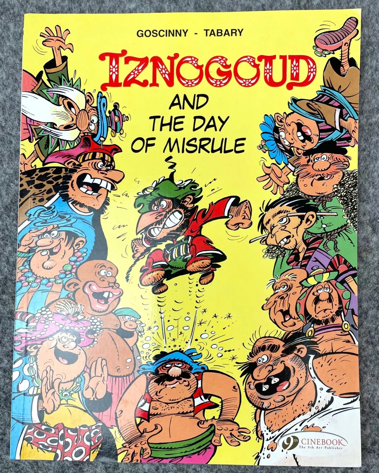 Cinebook Paperback Goscinny: Iznogoud and The Day of Misrule 2009 Colour